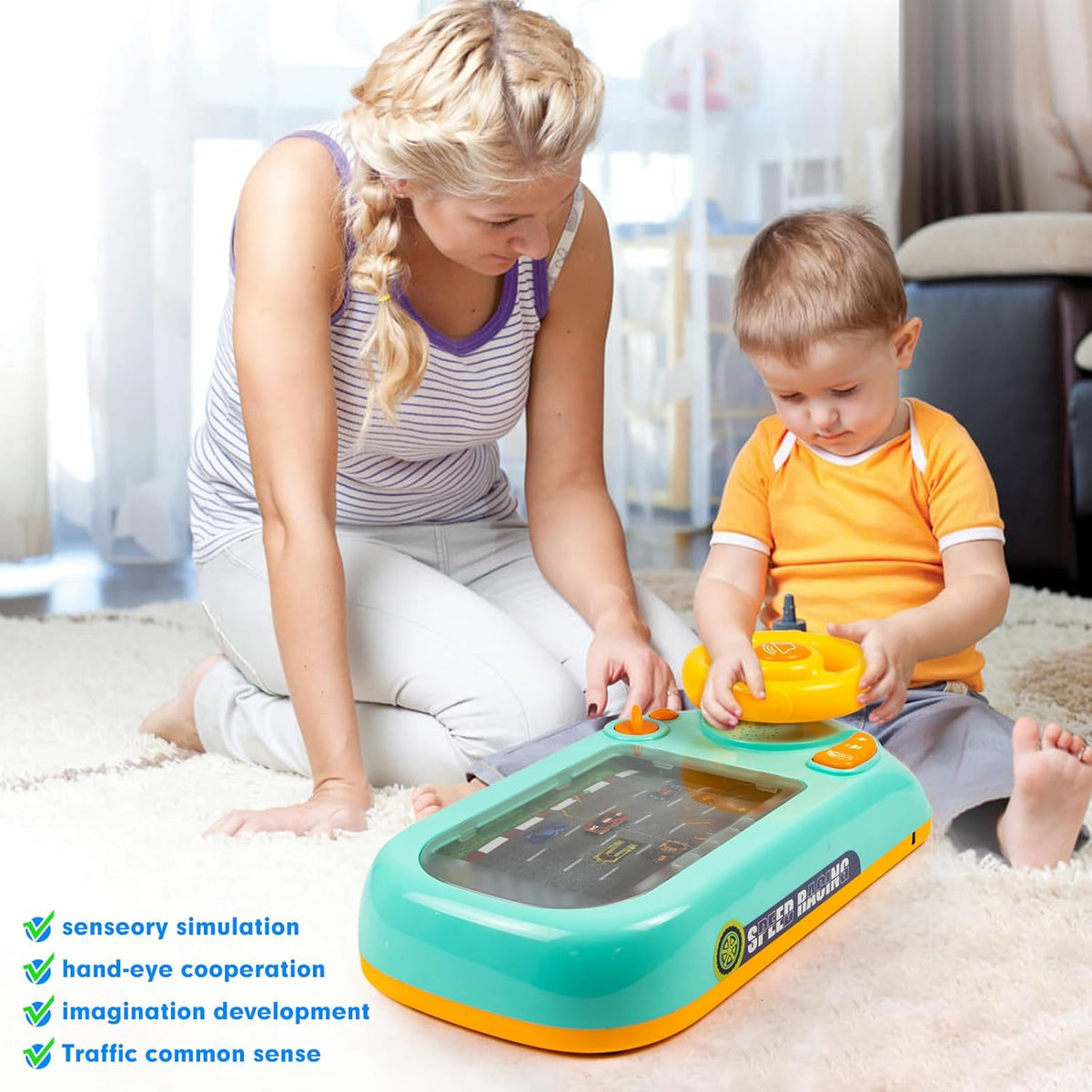 Driving Steering Wheel Toy for Kids - RAS online hub