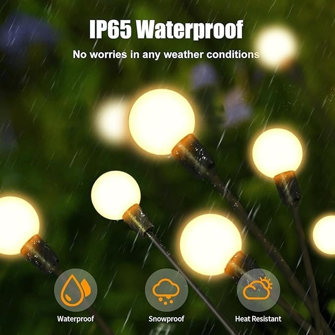 Solar Powered Firefly Garden Lights™