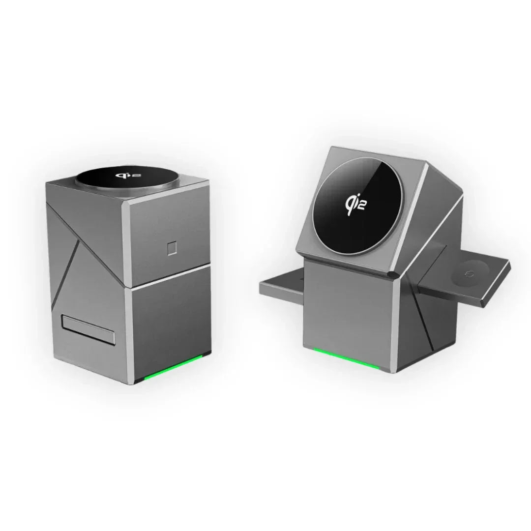 3 - in - 1 Wireless Charging Cube - RAS online hub