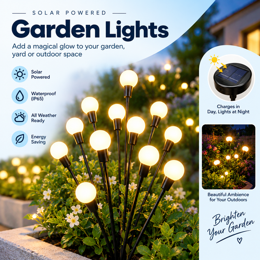 Solar Powered Firefly Garden Lights™