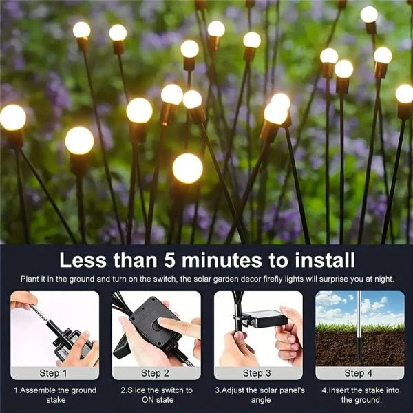 Solar Powered Firefly Garden Lights™