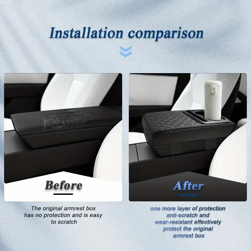Multi-Function Car Armrest Cushion