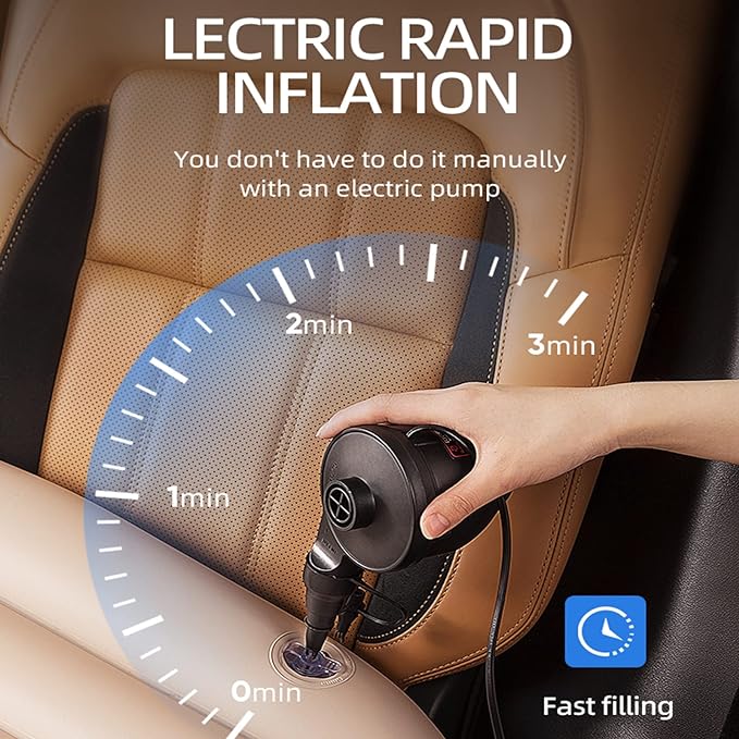 Car Air Mattress with Air Pump - RAS online hub