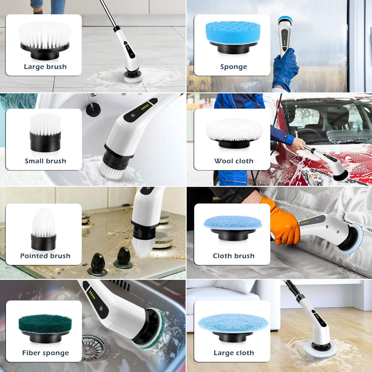 Cordless Electric Spin Scrubber - RAS online hub