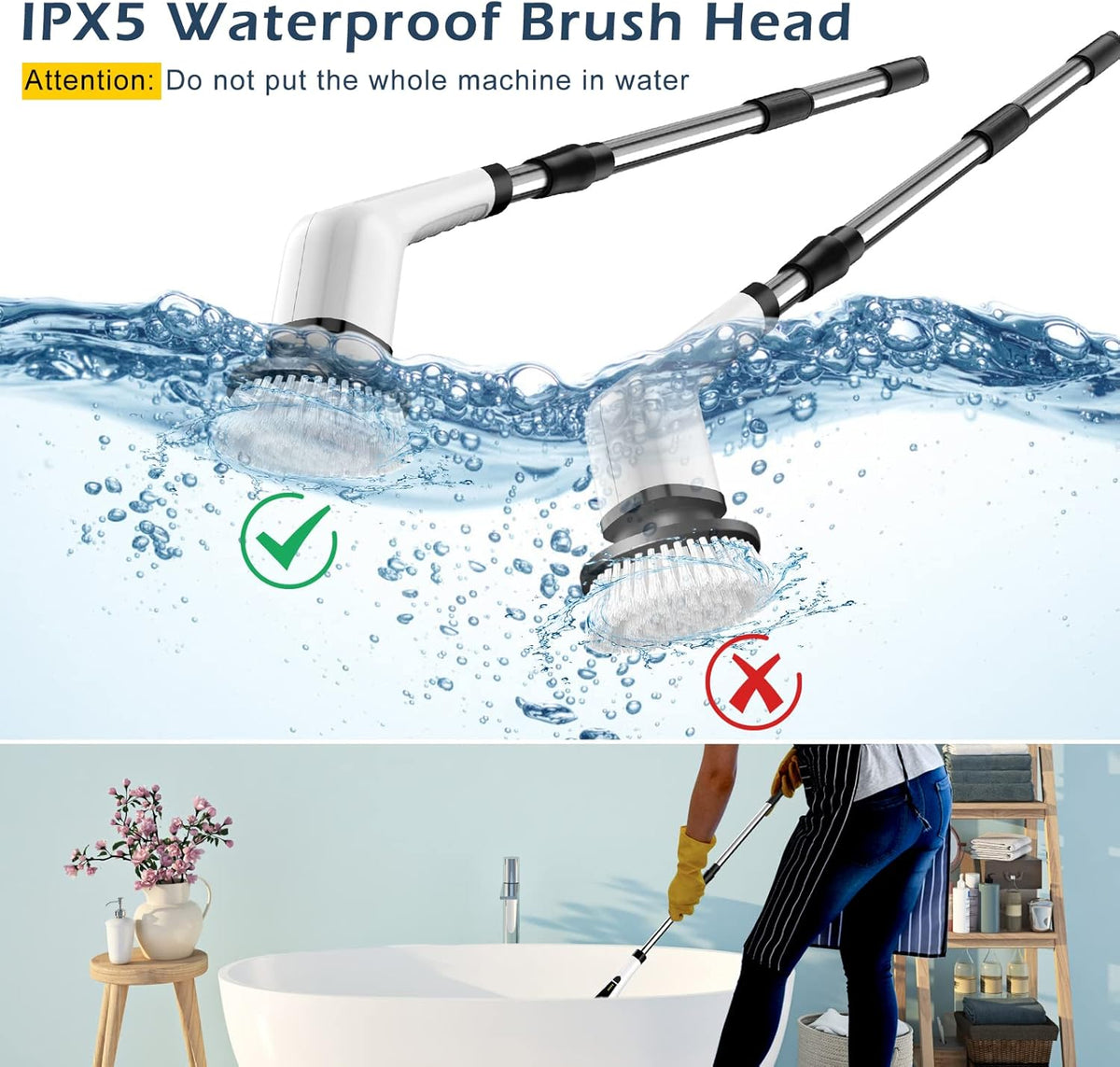 Cordless Electric Spin Scrubber - RAS online hub