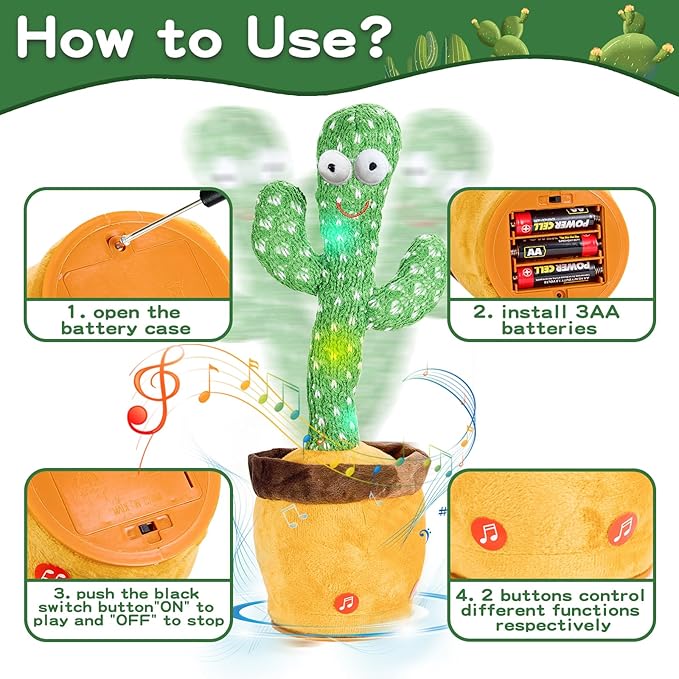 Dancing Cactus Toy - RAS online hub