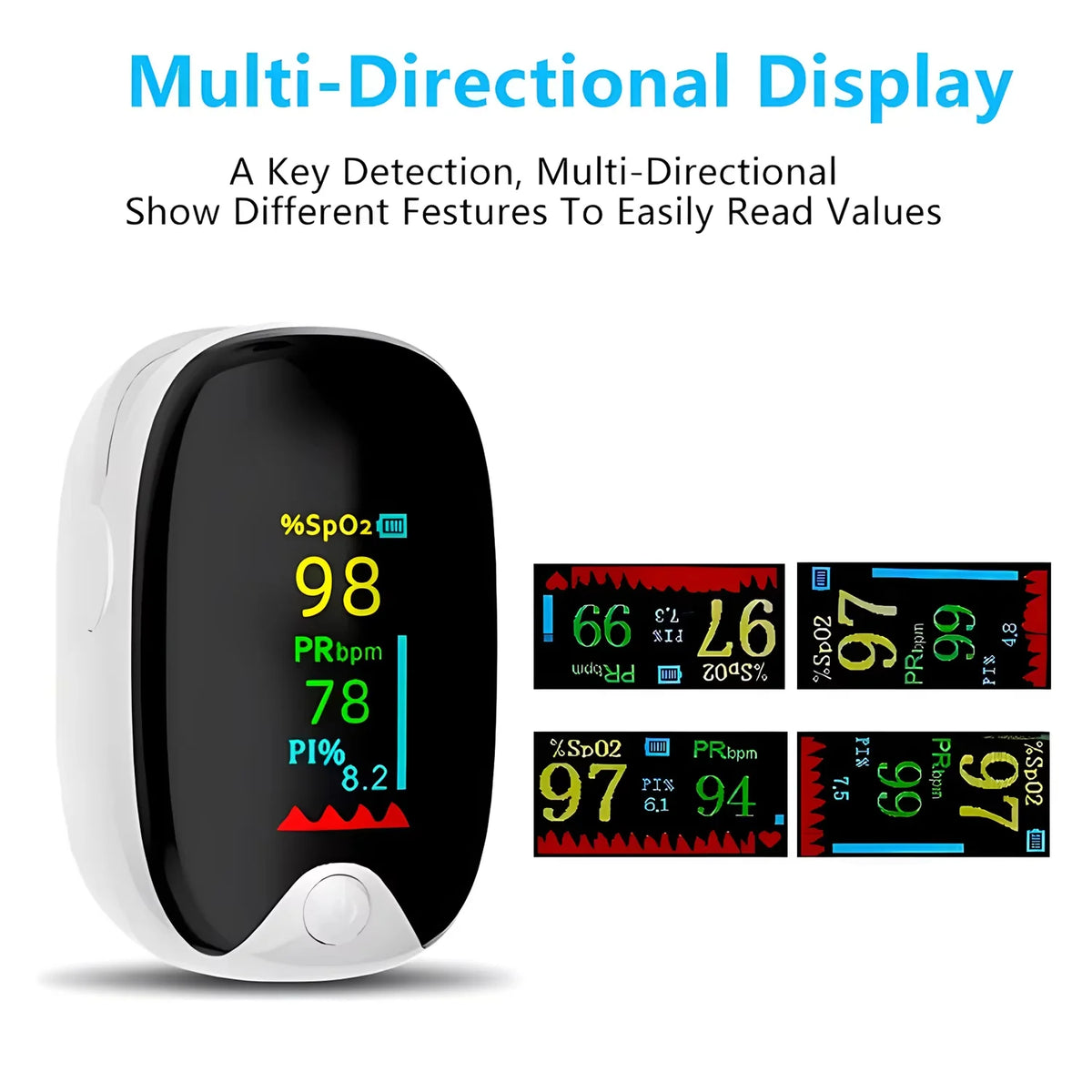 EasyTouch+™ Finger Pulse Oximeter