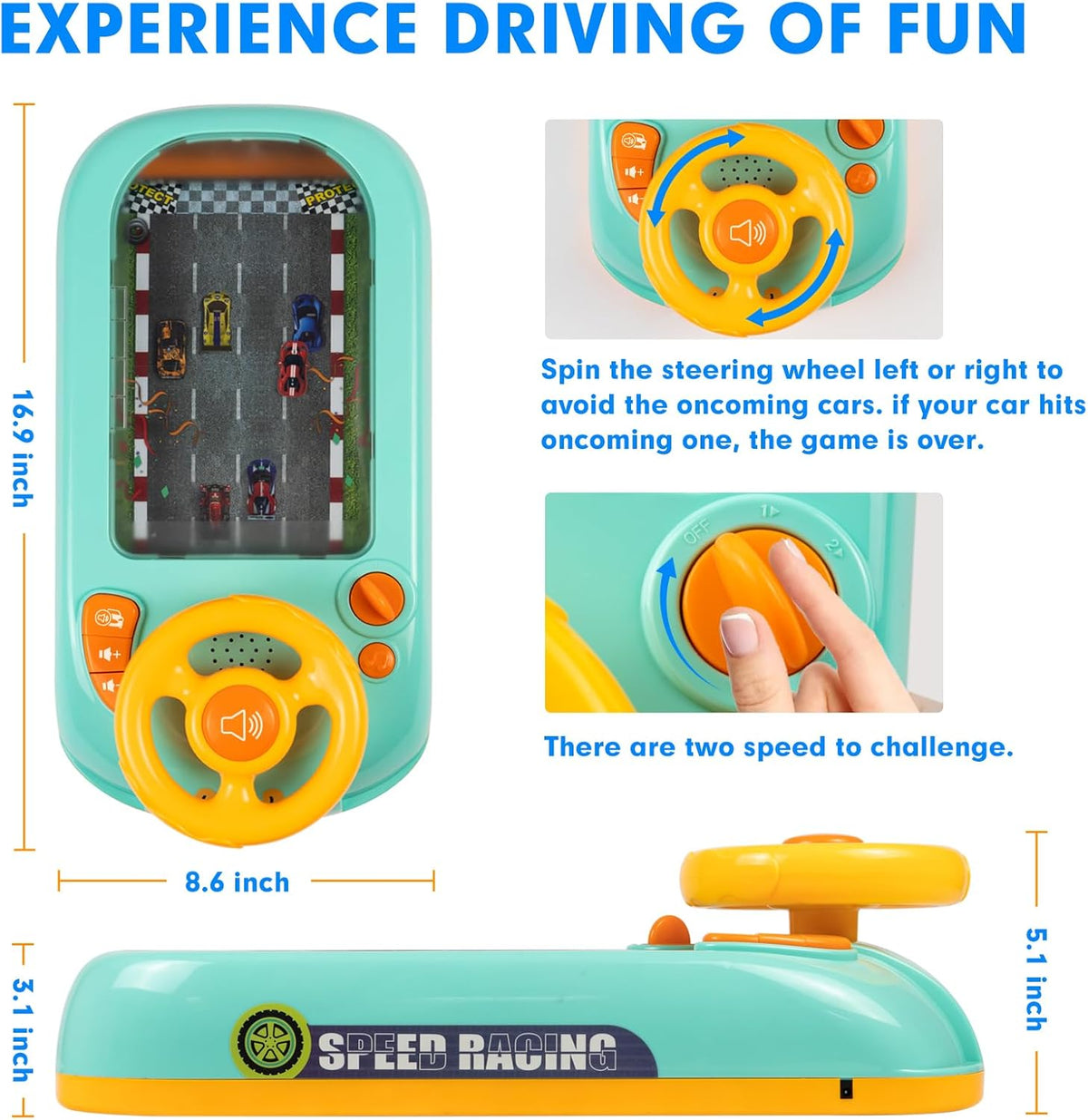 Driving Steering Wheel Toy for Kids - RAS online hub