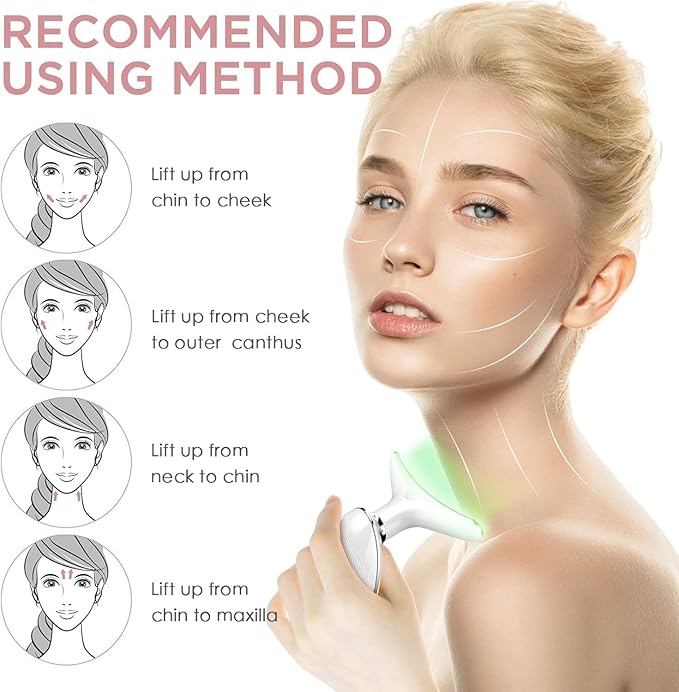 Premium Red Light Therapy Face and Neck Massager - RAS online hub
