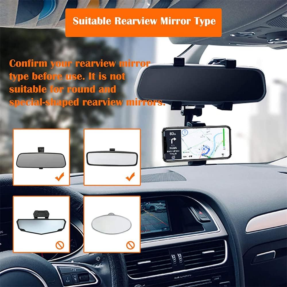 Rear View Mirror Car Phone Holder - RAS online hub