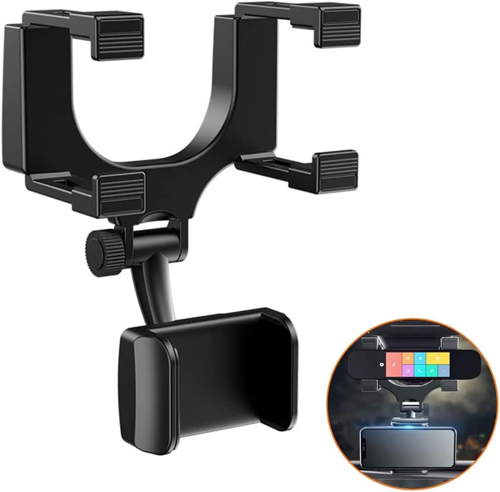 Rear View Mirror Car Phone Holder - RAS online hub
