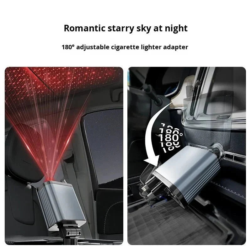 Super Fast Charging Retractable Car Phone Charger - RAS online hub
