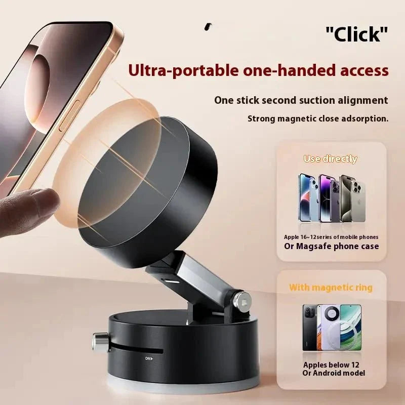 Vacuum Suction Magnetic Car Phone Holder - RAS online hub