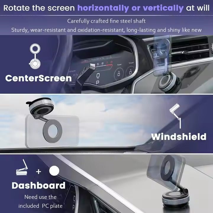 Vacuum Suction Magnetic phone mount - RAS online hub
